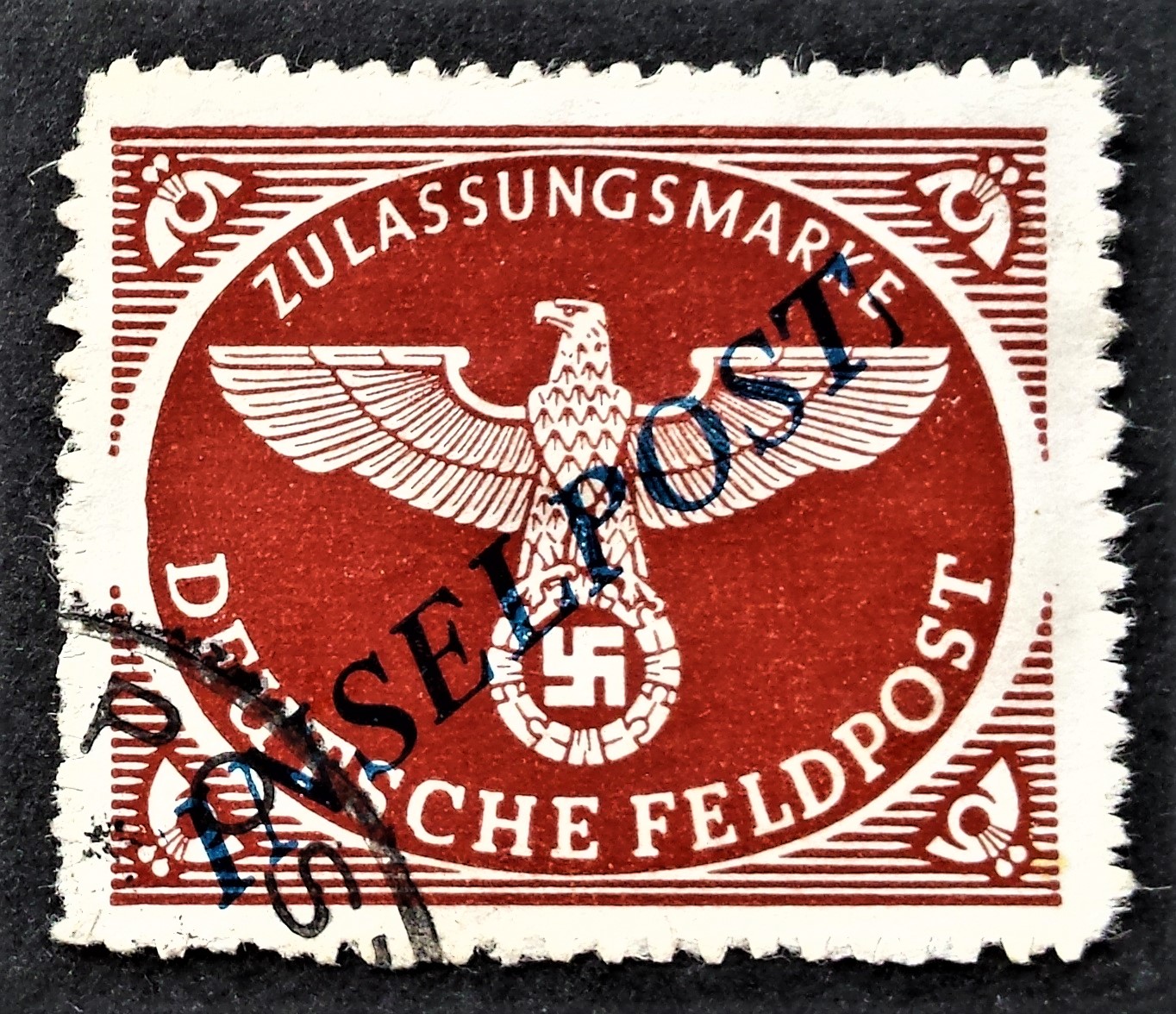 Vokietijos Reichas, oro paštas, MiNr 10 BbII Used (O)