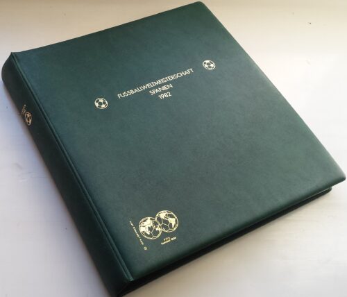 KOLEKCIJA "1982 m. Pasaulio futbolo čempionatas Ispanijoje" Lindner teminiame albume
