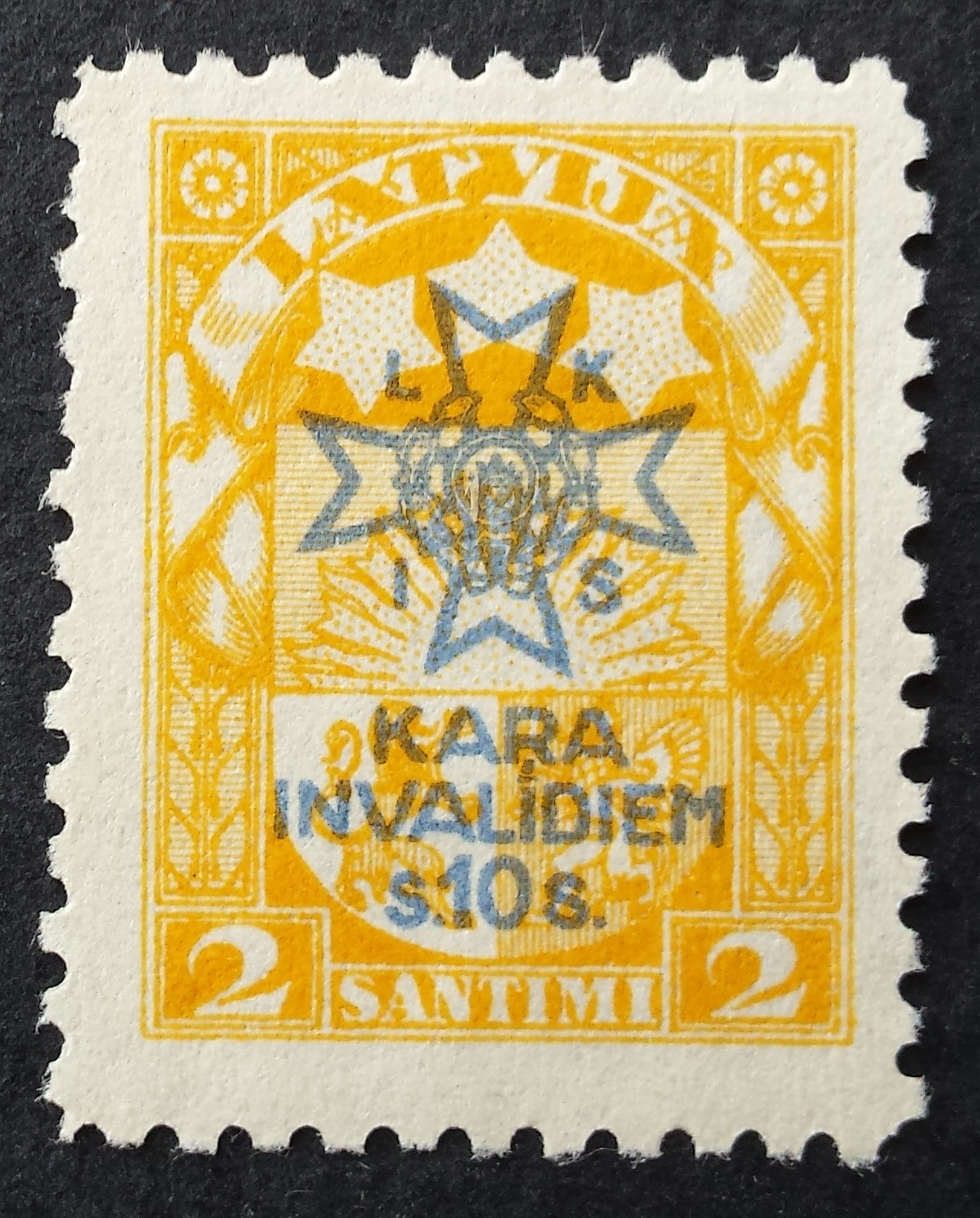 Latvija, abartas MiNr 101 MNG (*)