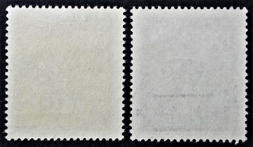 Vokietijos Reichas, Čekijos okupacija, pilna serija, MiNr 136-137 Used (O)