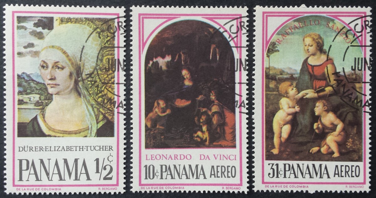 Panama, pilna serija, MiNr 873-875 Used (O)