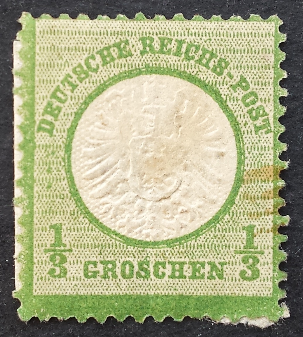 Vokietijos Reichas, MiNr 17 MH*