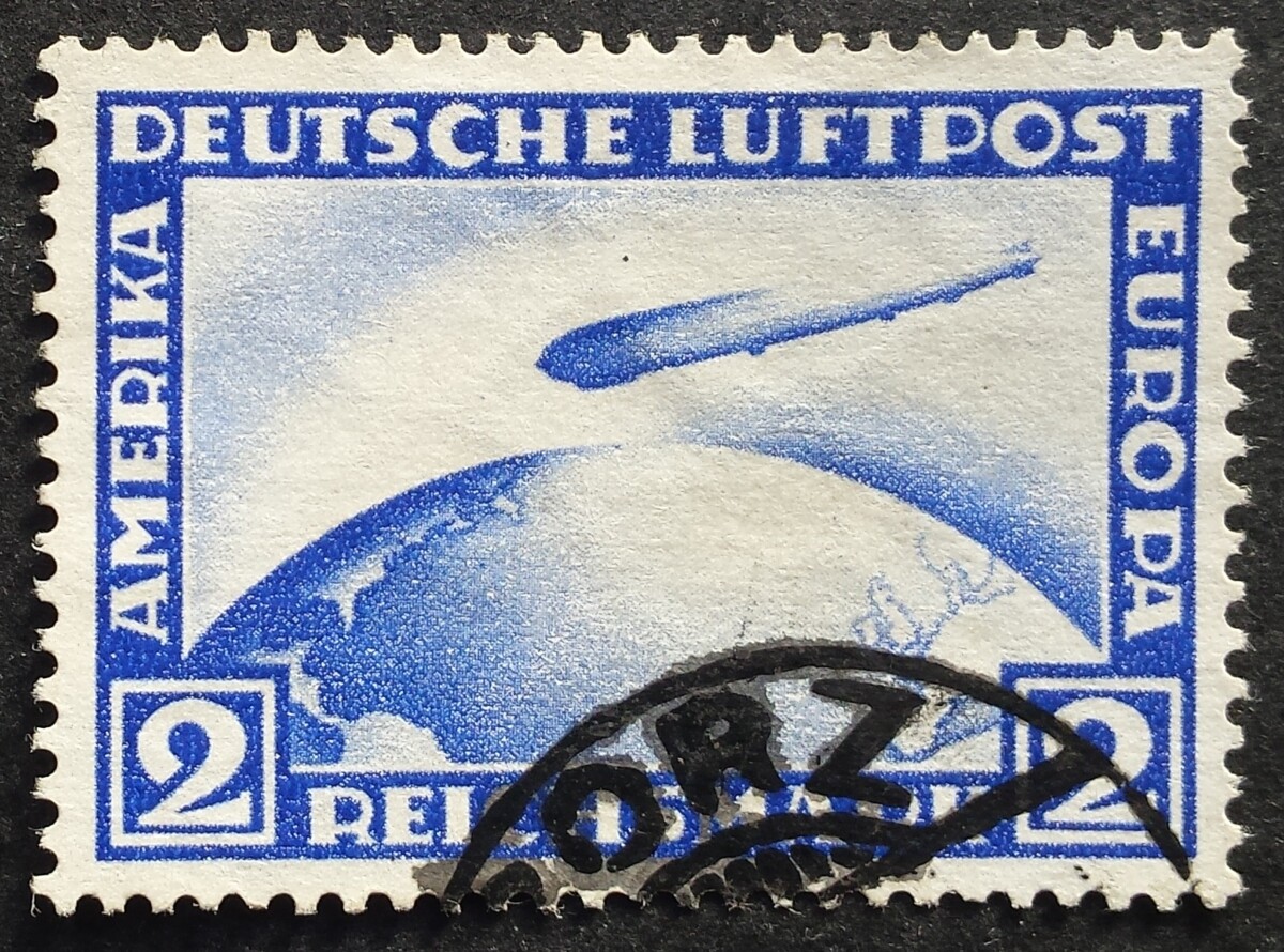 Vokietijos Reichas, oro paštas, MiNr 423 Used (O)