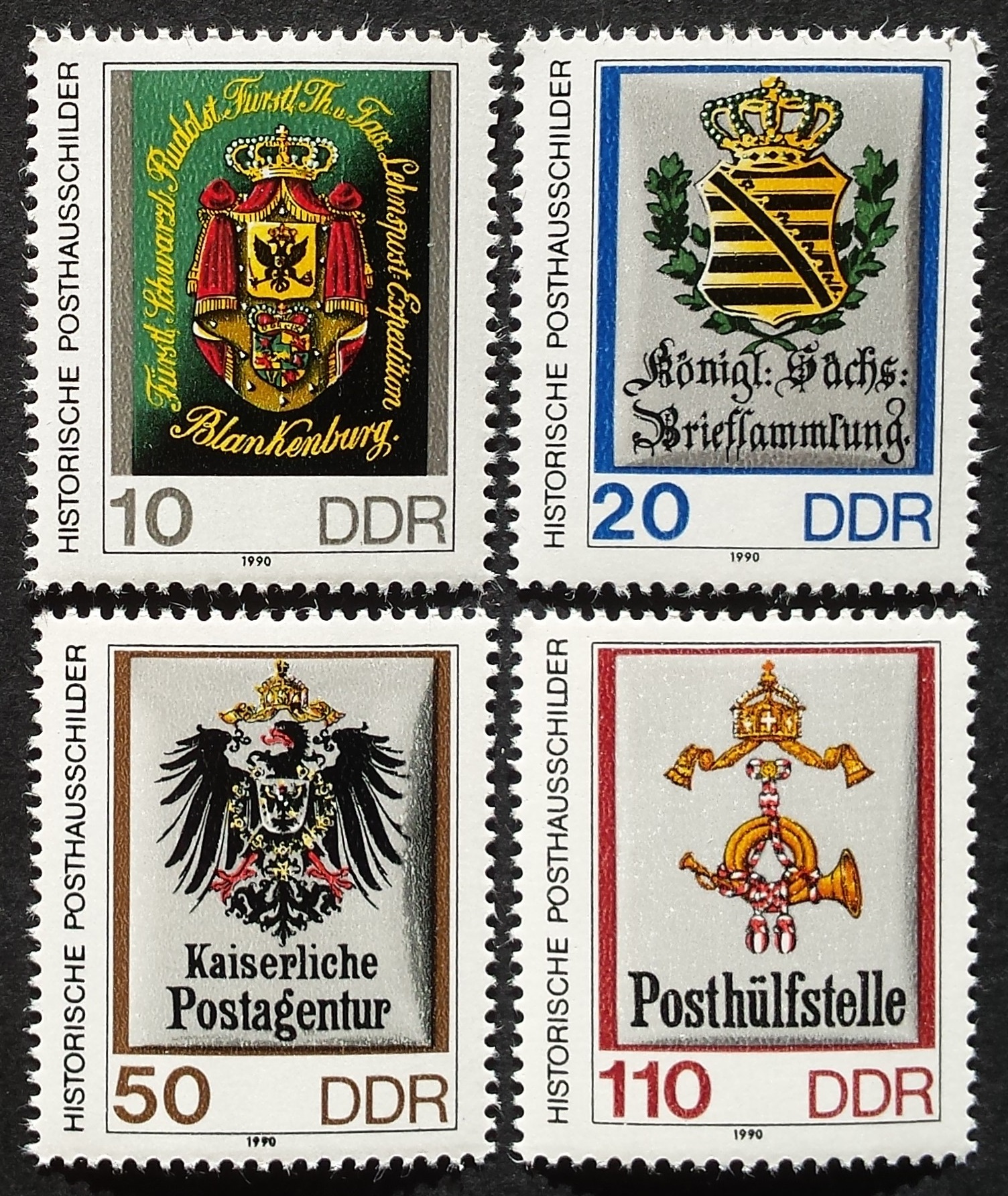 Vokietijos Demokratinė Respublika (VDR), pilna serija, MiNr 3302-3305 MNH**