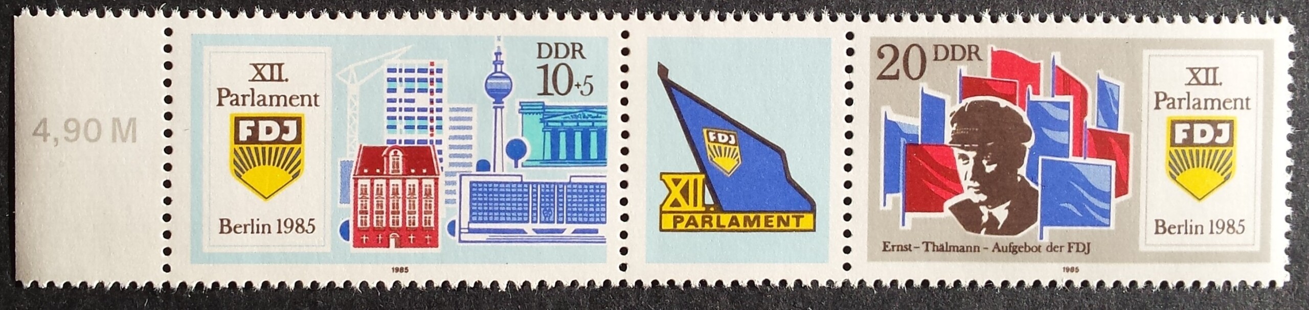 Vokietijos Demokratinė Respublika (VDR), pilna serija, MiNr 2947-2948 MNH**