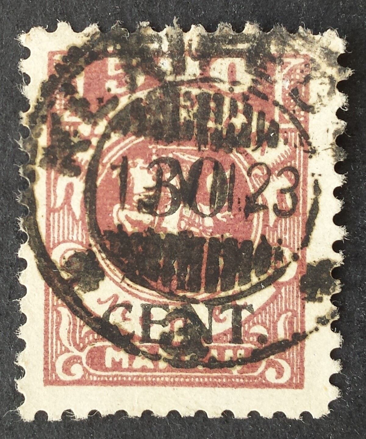 Klaipėda (Memel), MiNr 175II MH*
