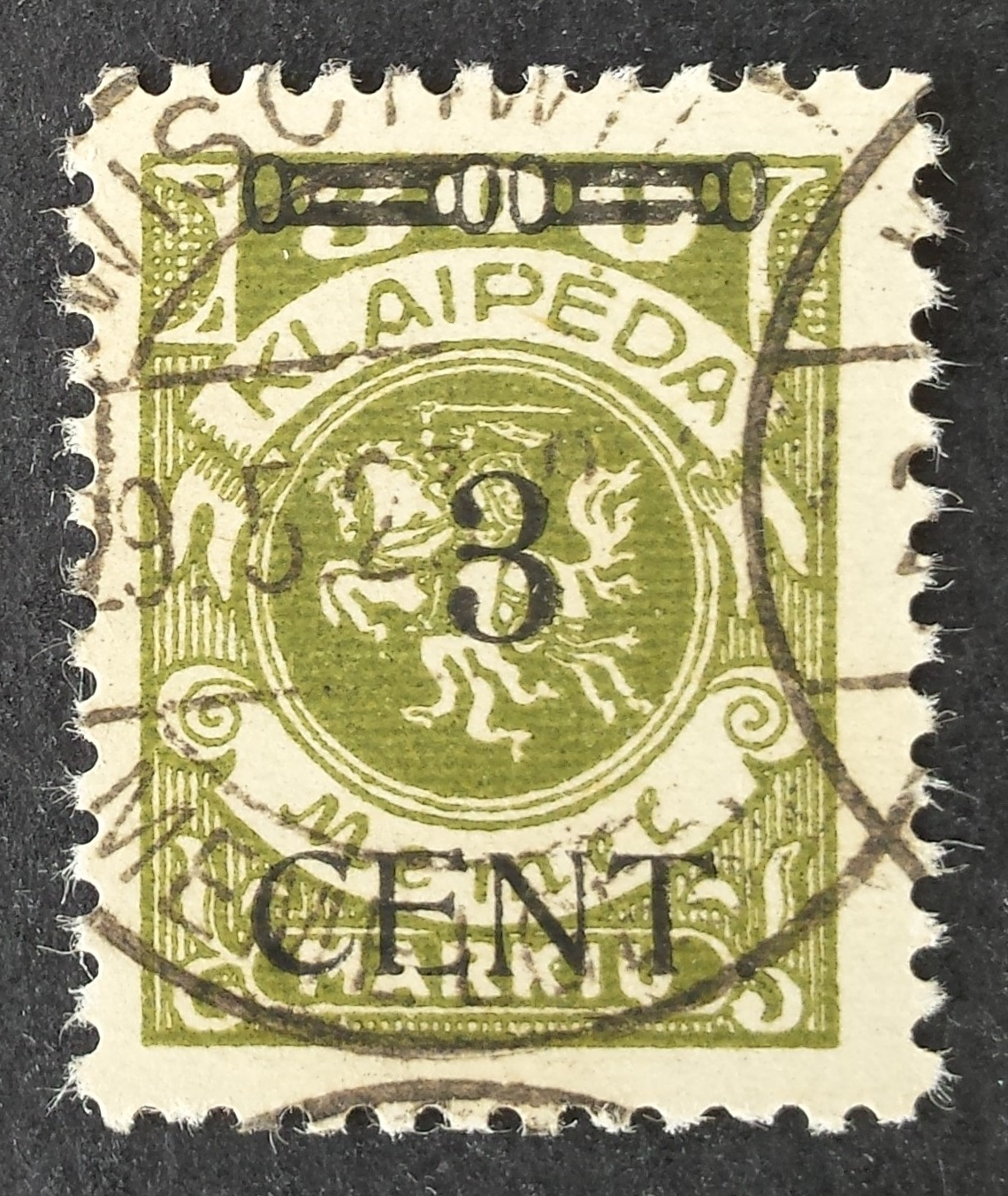 Klaipėda (Memel), MiNr 179III Used (O)