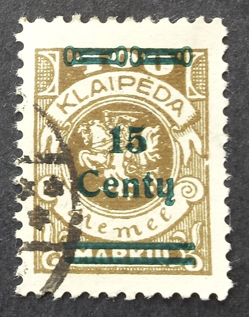 Klaipėda (Memel), MiNr 212II Used (O)