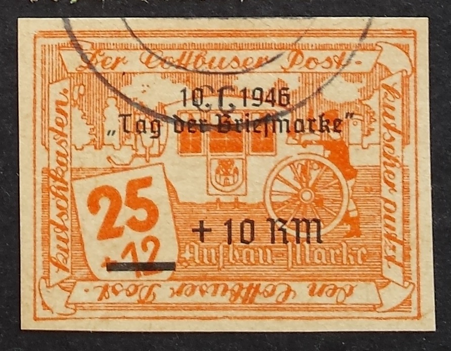 Vokietijos lokalus paštas, Kotbusas MiNr 34 Used (O)