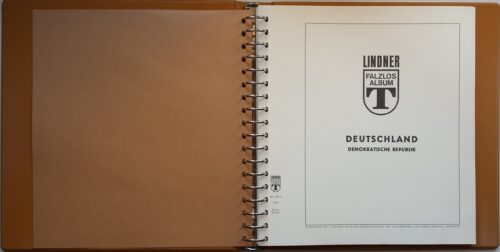 Albumas VDR pašto ženklams 1977-1978m. LINDNER