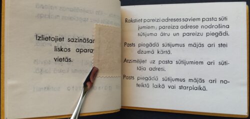 Latvija, kišeninė knygelė su MiNr 264-267, 269 MNH**