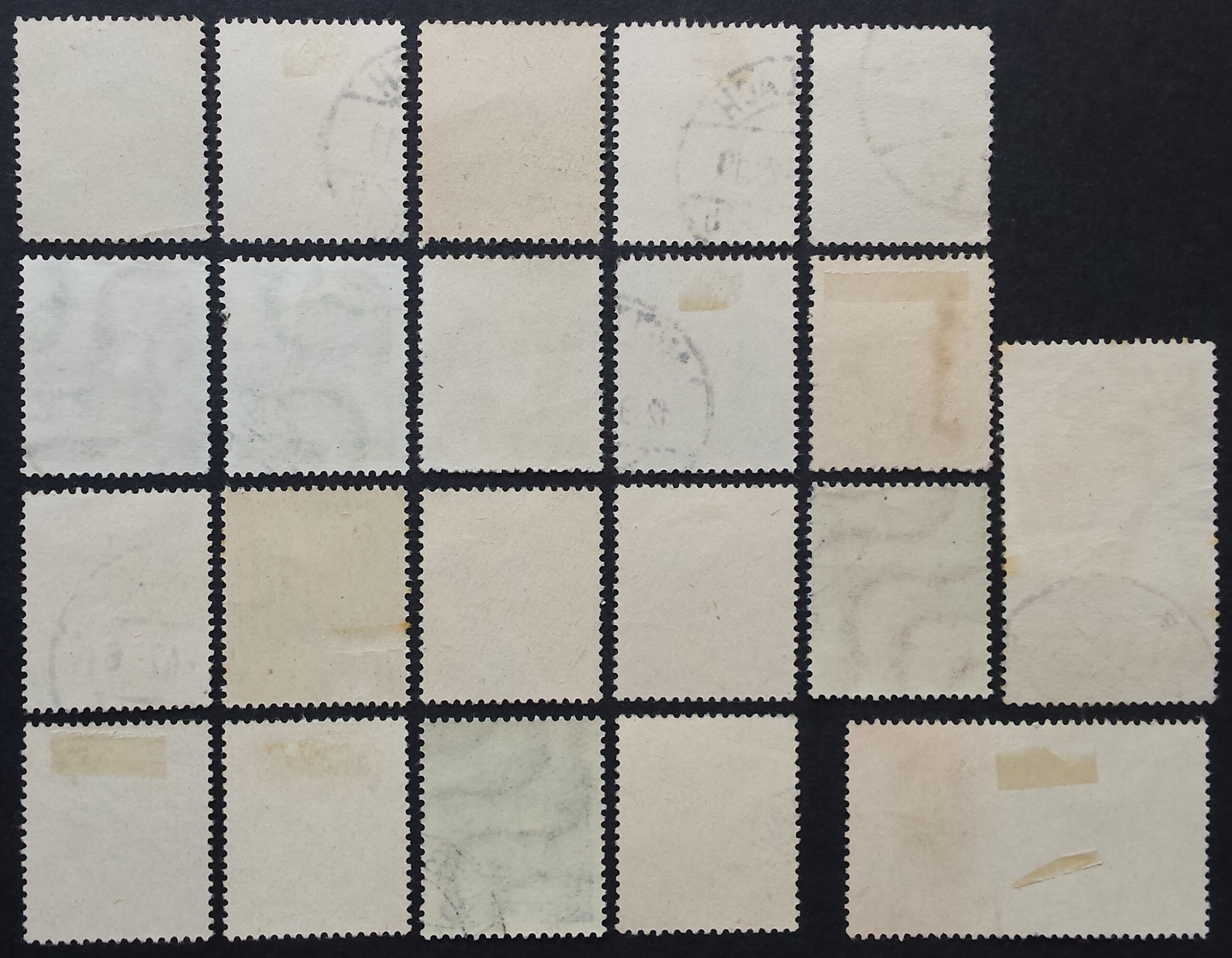 Saras, pilna serija, MiNr 206-225 Used (O)