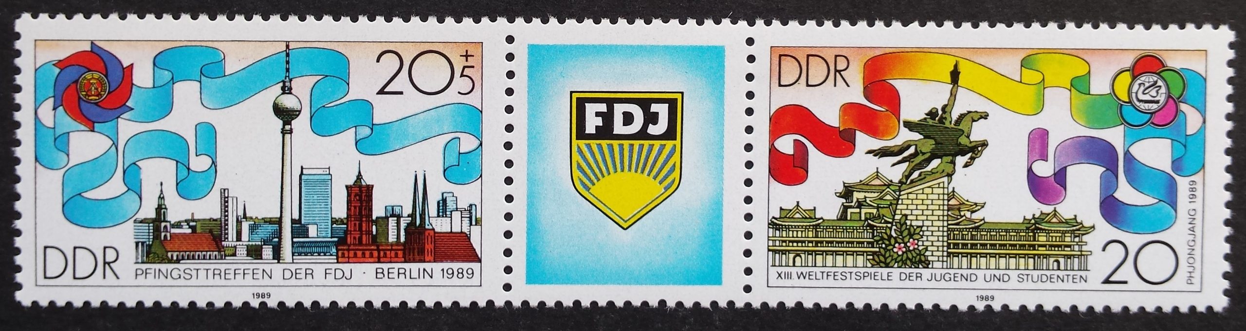 Vokietijos Demokratinė Respublika (VDR), pilna serija, MiNr 3248-3249 MNH**