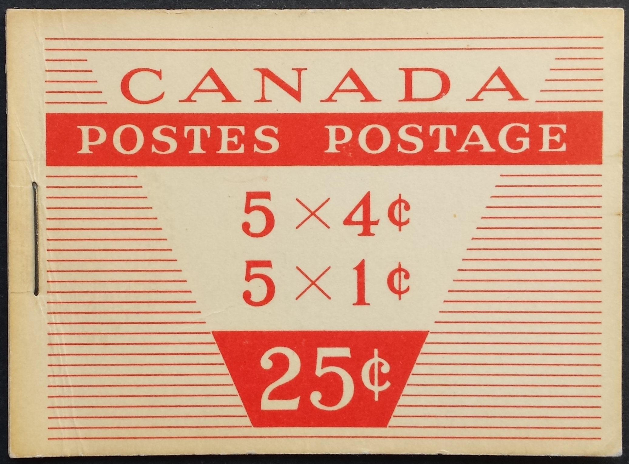 Kanada, kišeninė knygelė Nr 53, nepilnas komplektas su MiNr 348 ir 351 MNH**