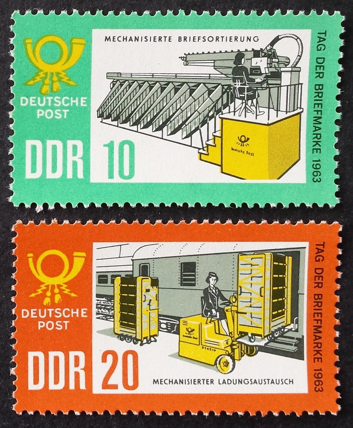 Vokietijos Demokratinė Respublika (VDR), pilna serija, MiNr 998-999 MNH**
