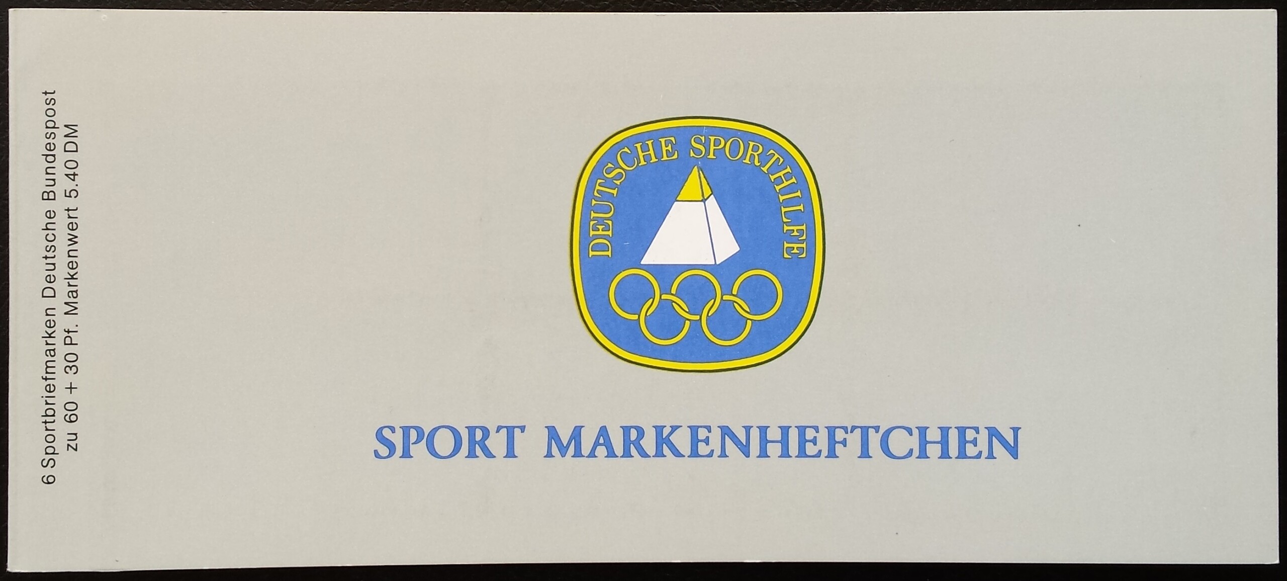 Vokietija, sporto bukletas, MiNr 1127 MNH**