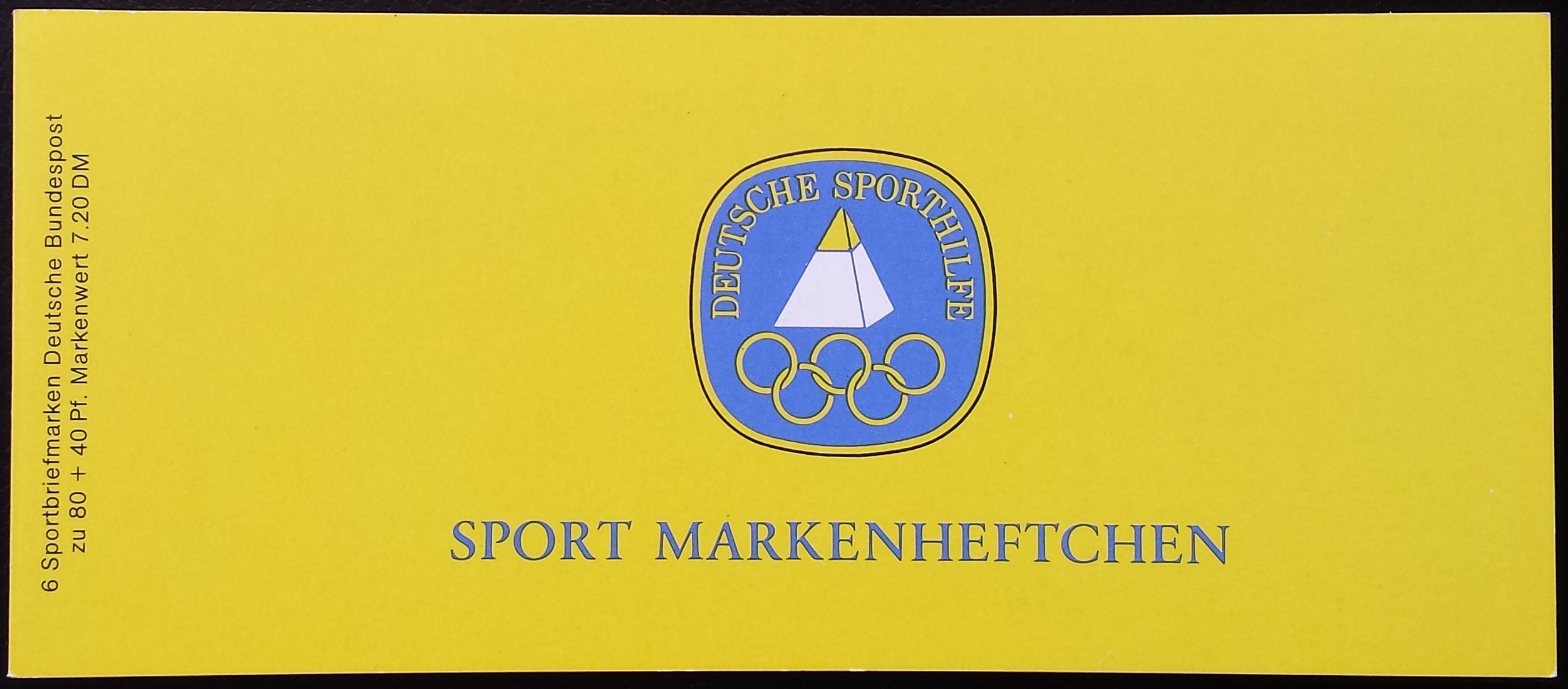 Vokietija, sporto bukletas, MiNr 1172 MNH**