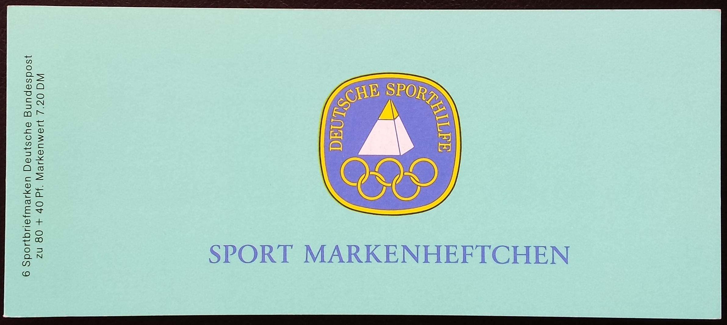 Vokietija, sporto bukletas, MiNr 1207 MNH**