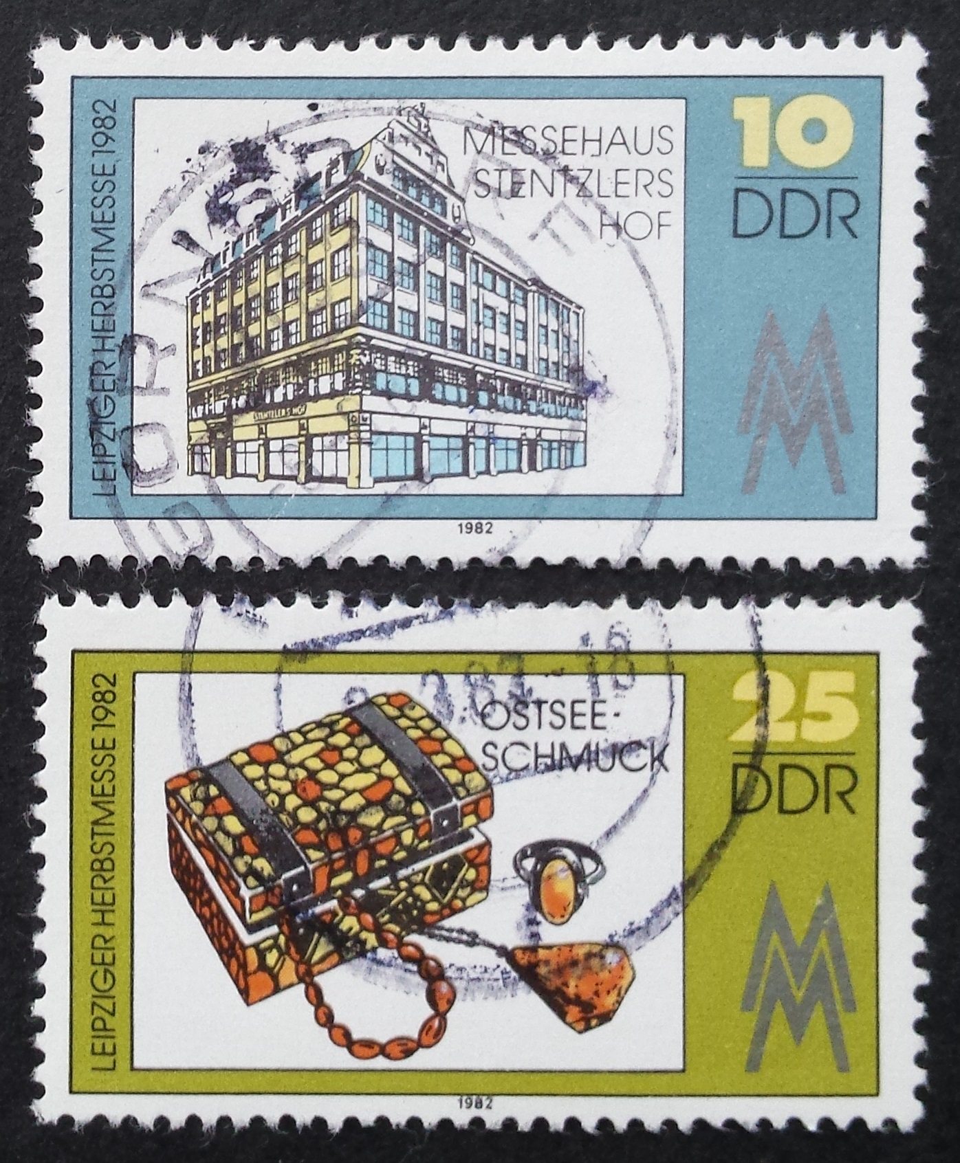 Vokietijos Demokratinė Respublika (VDR), pilna serija, MiNr 2733-2734 Used (O)