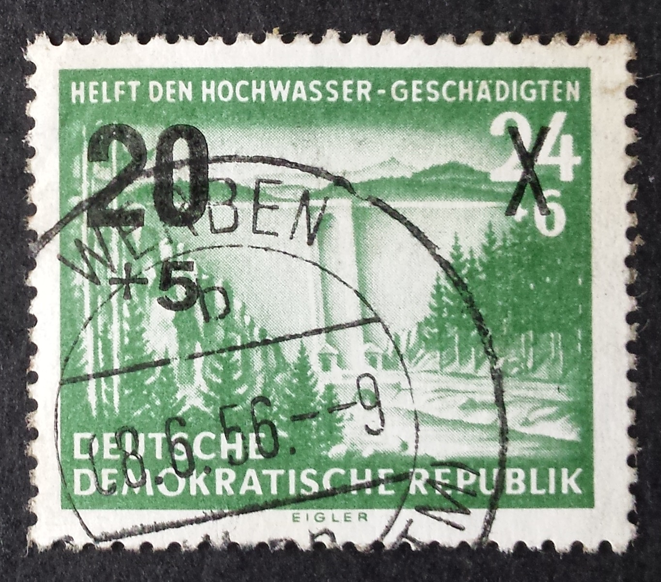 Vokietijos Demokratinė Respublika (VDR), MiNr 449 Used (O)
