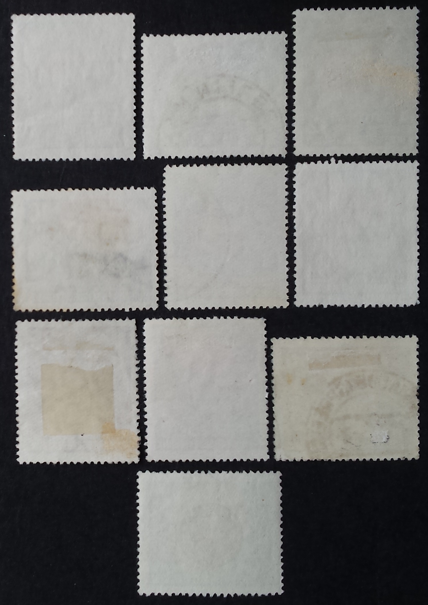 Vokietijos Demokratinė Respublika (VDR), pilna serija, MiNr 344-353 Used (O)