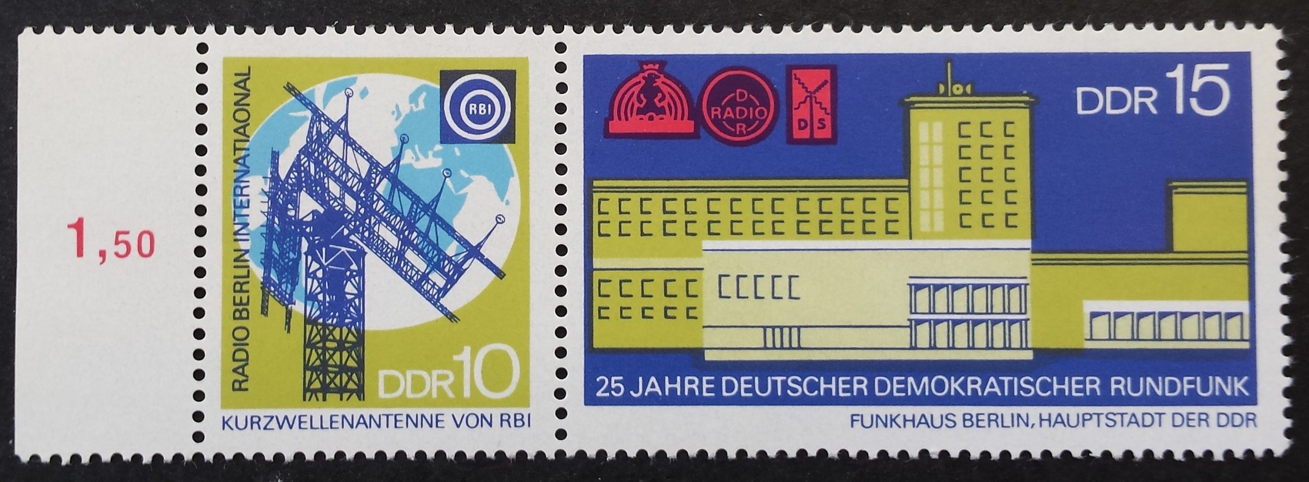 Vokietijos Demokratinė Respublika (VDR), pilna serija, MiNr 1573-1574 MNH**