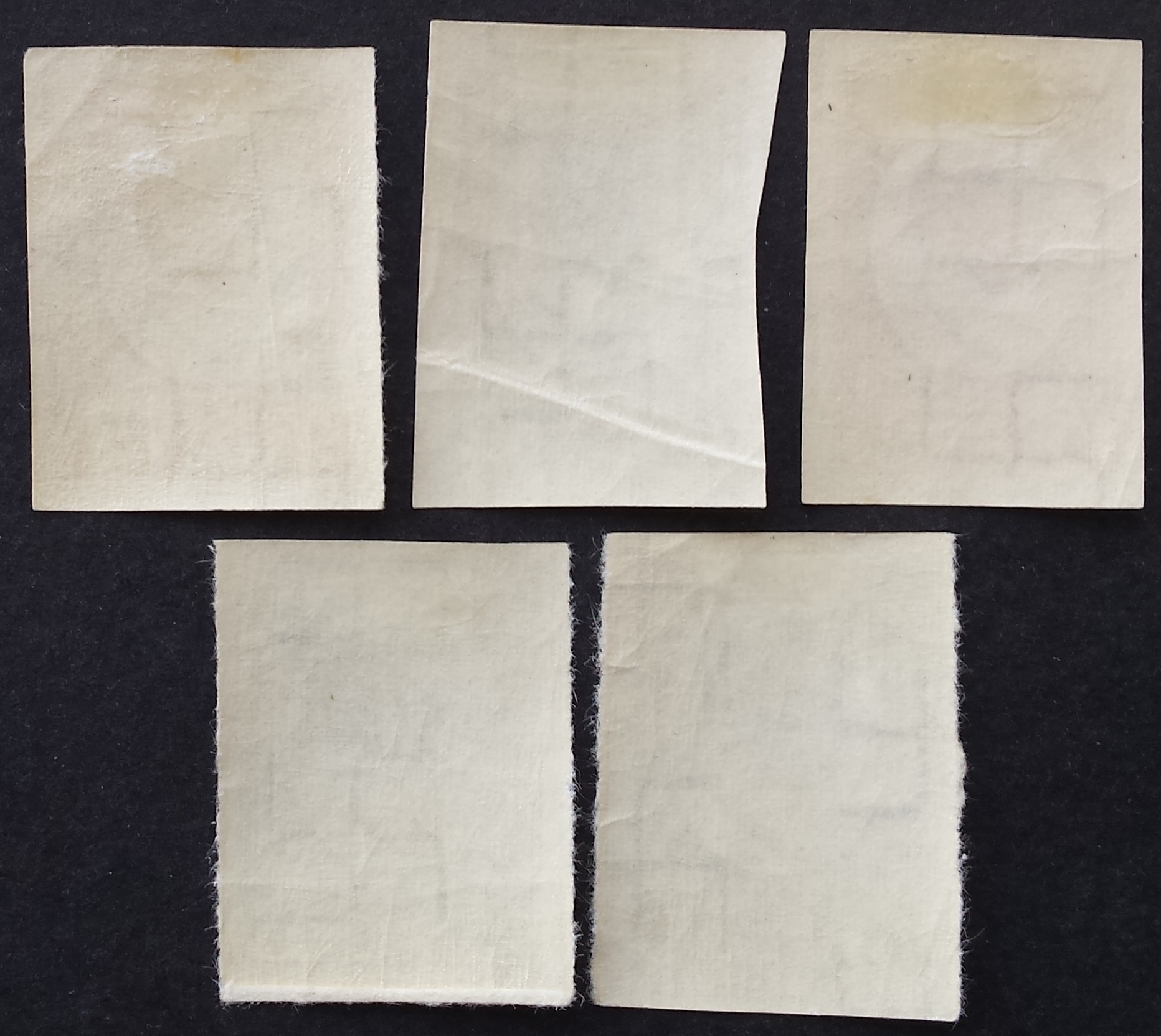 Latvija, pilna serija, MiNr 144-148 (B) MLH*/MH*