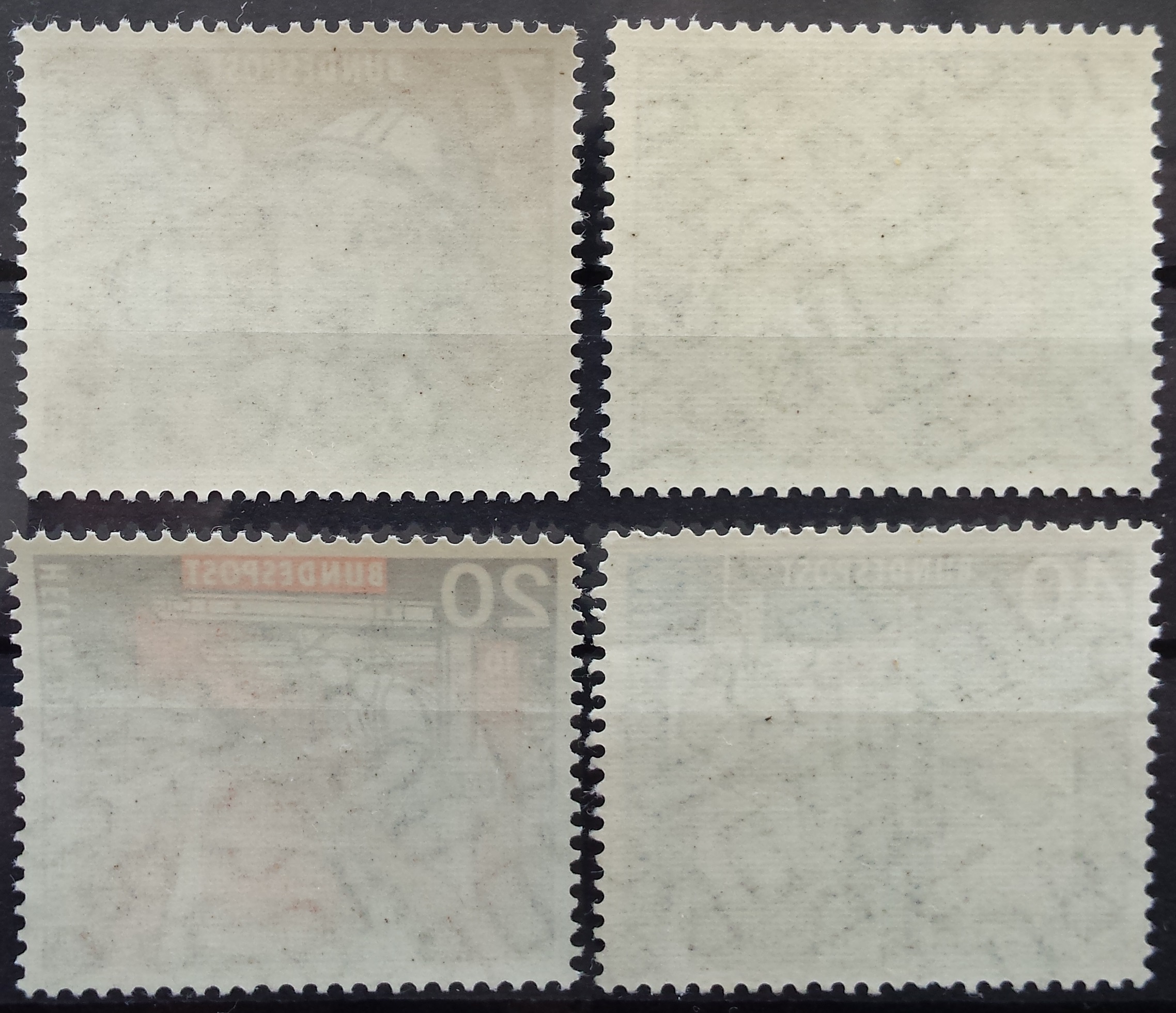 Vokietija, pilna serija, MiNr 270-273 MNH**