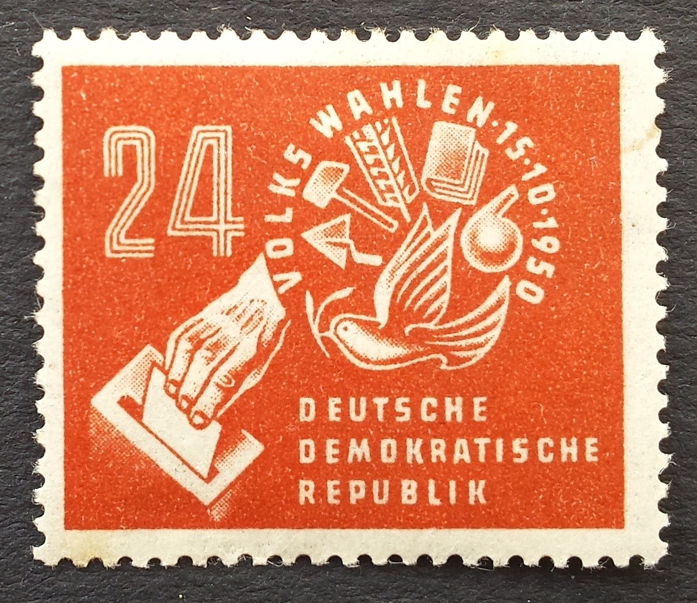 Vokietijos Demokratinė Respublika (VDR), MiNr 275 MLH*