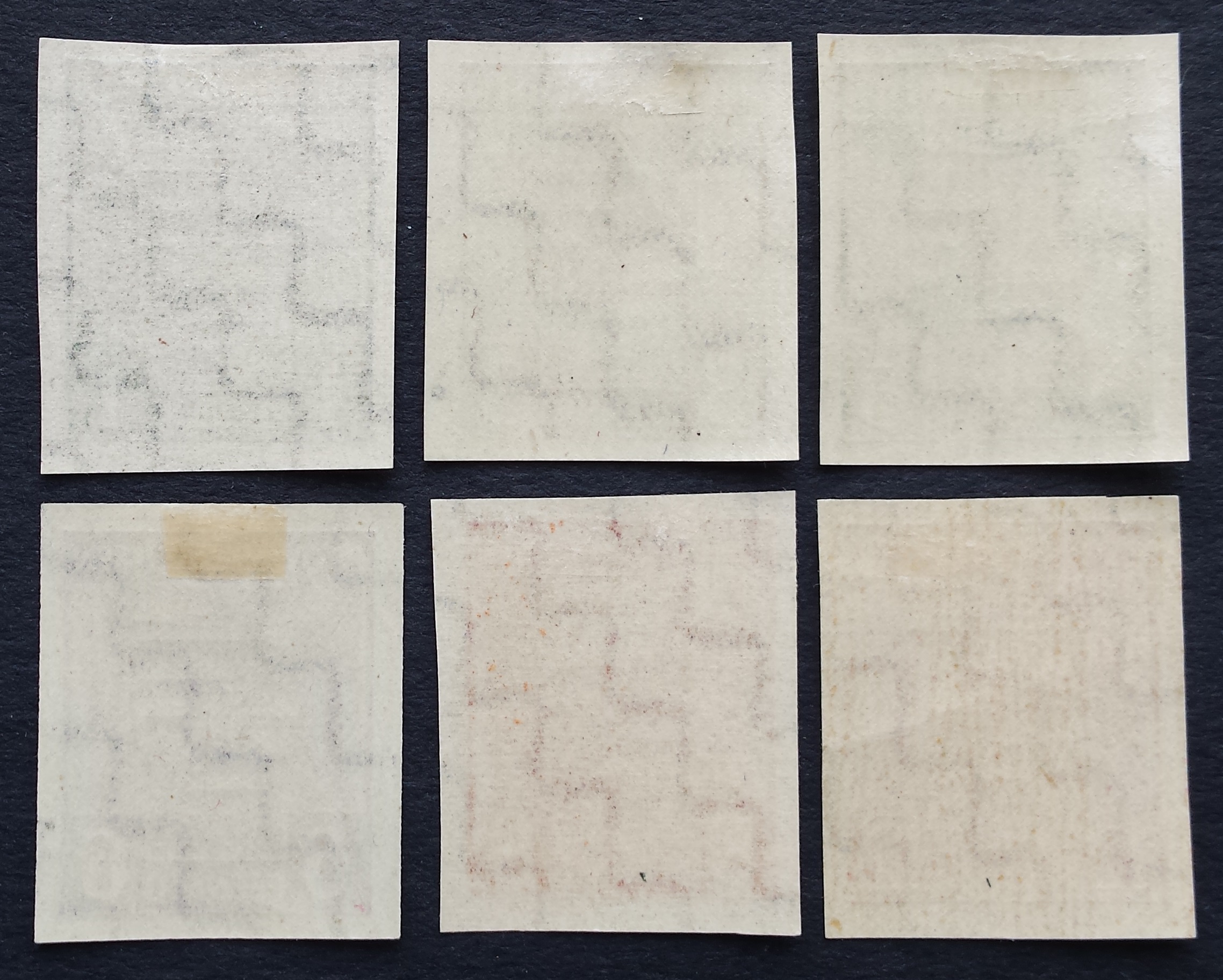 Pokario Vokietija, Sovietų zona, pilna serija, MiNr 66-71 (X) MLH*