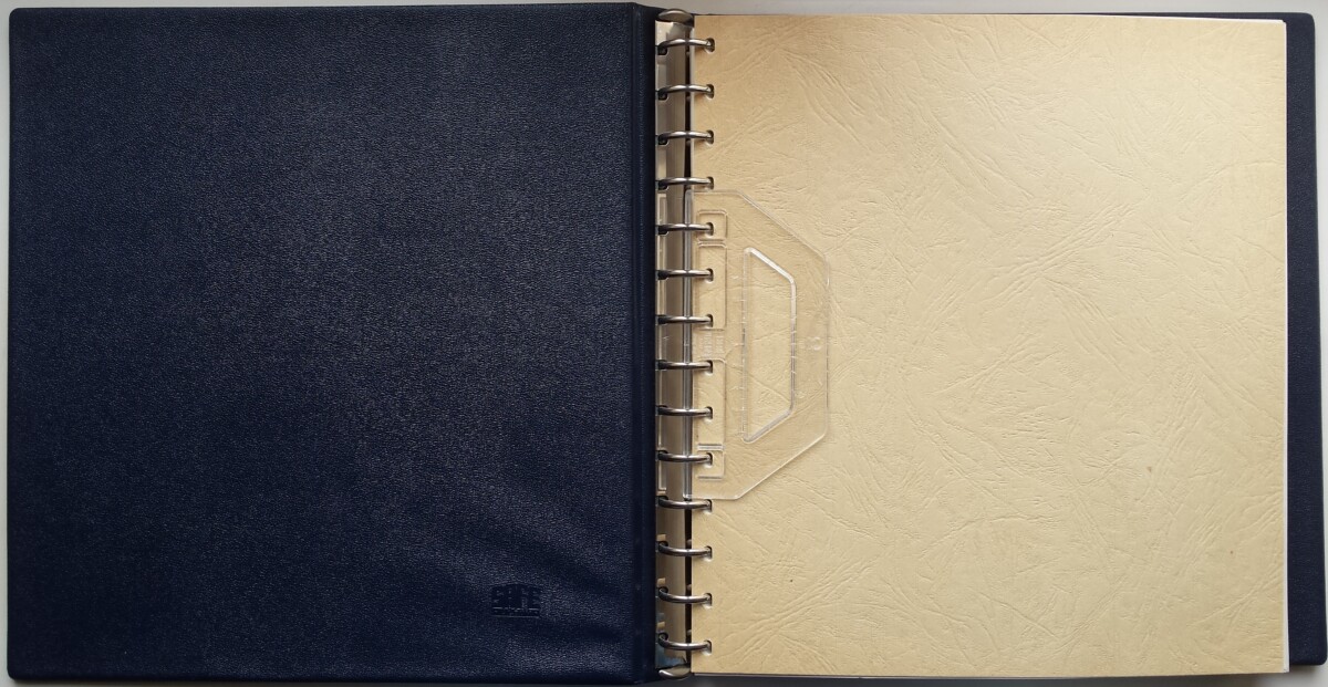 Vokietijos Demokratinės Respublikos (VDR) 1967-1976 metų pašto ženklų kolekcija SAFE albume, Used (O)