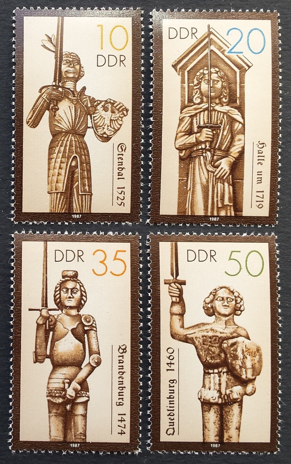 Vokietijos Demokratinė Respublika (VDR), pilna serija, MiNr 3063-3066 MNH**