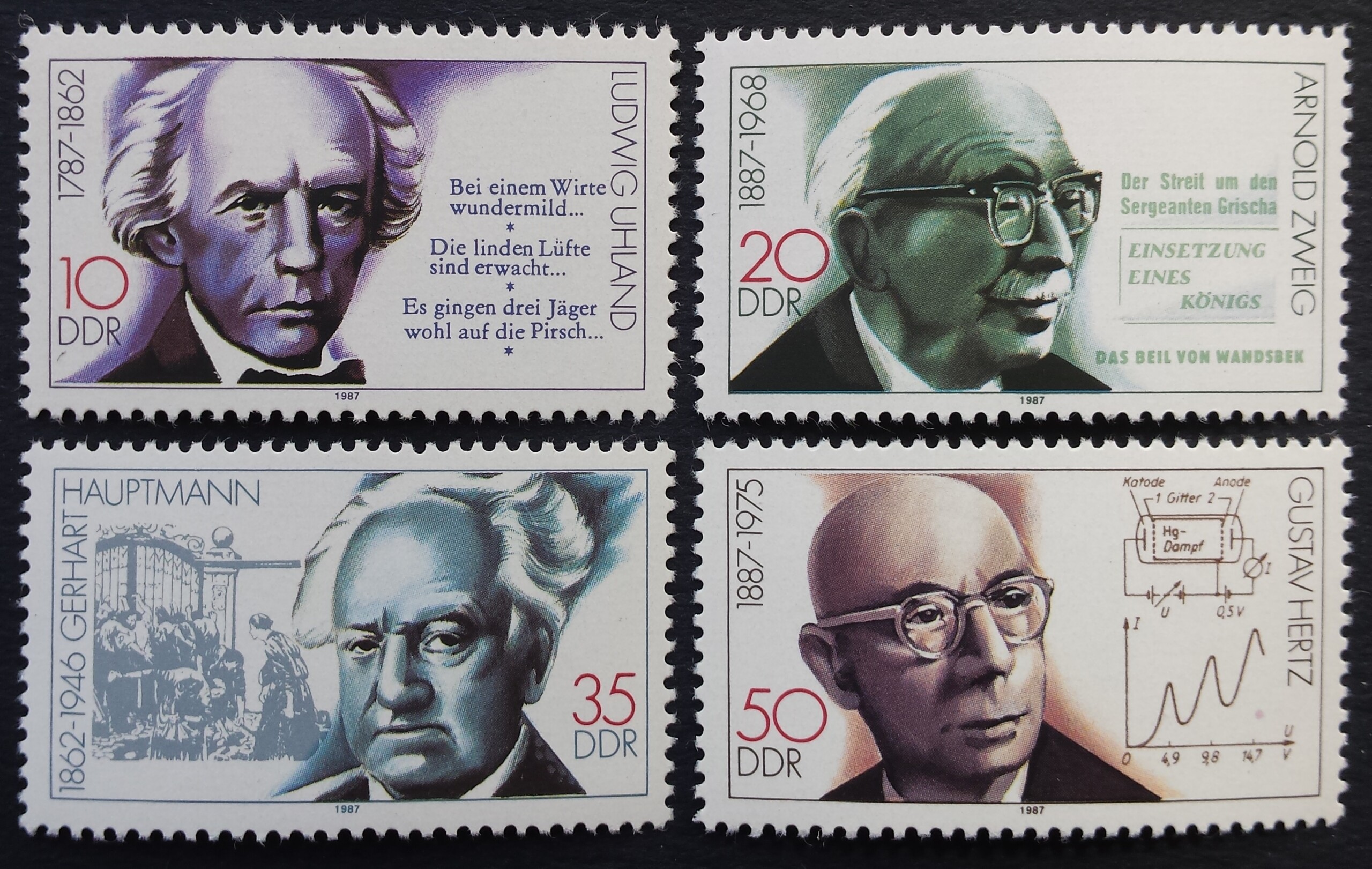 Vokietijos Demokratinė Respublika (VDR), pilna serija, MiNr 3091-3094 MNH**