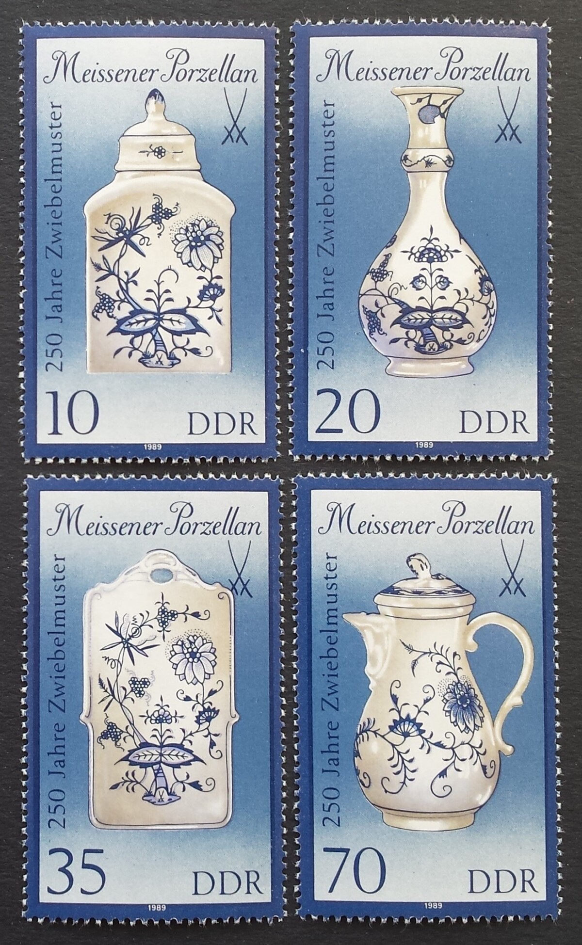 Vokietijos Demokratinė Respublika (VDR), pilna serija, MiNr 3241-3244 (II) MNH**