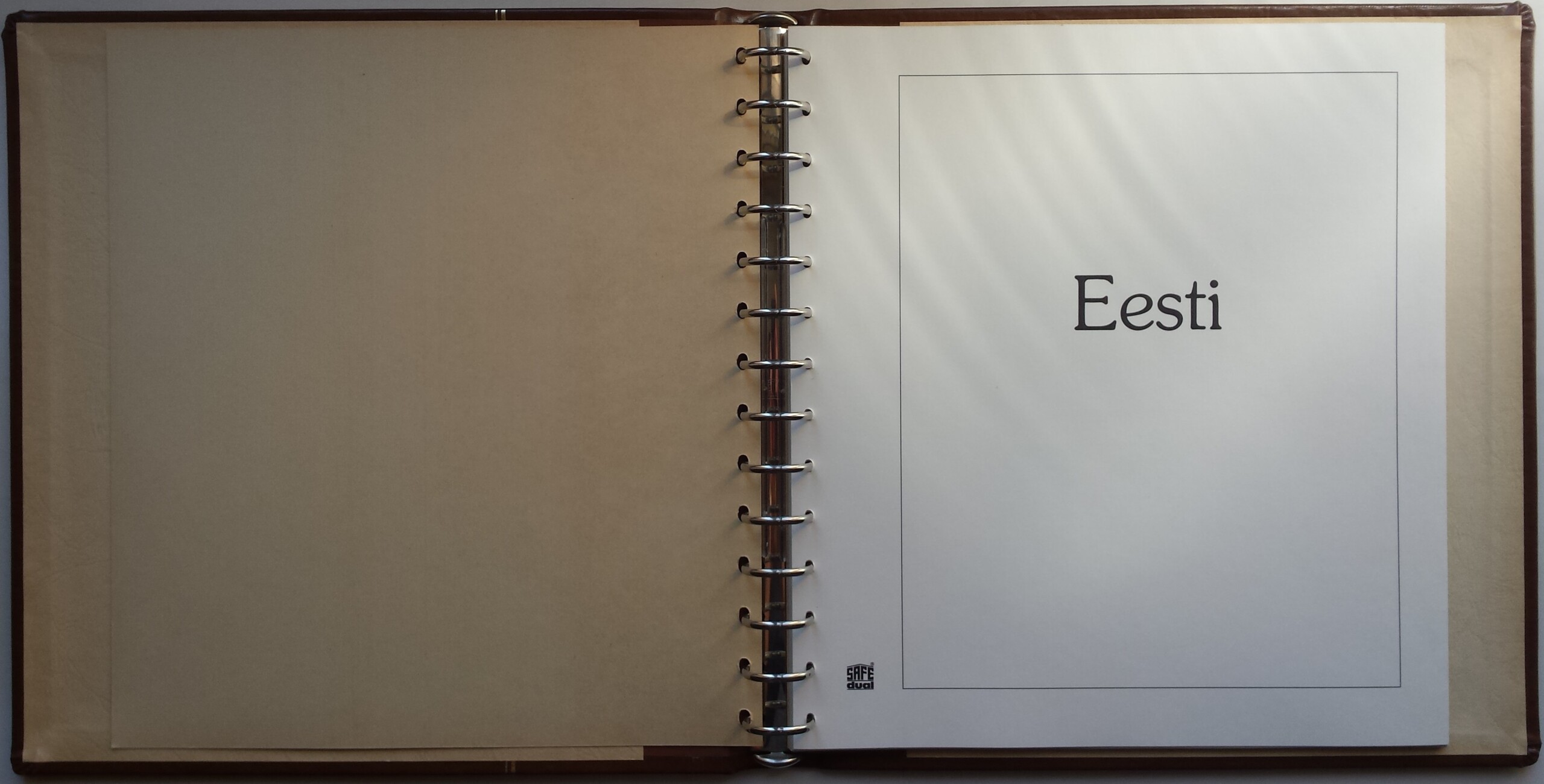 Albumas Estijos 1991-1995 m. pašto ženklams SAFE Albumas Estijos 1991-1995 m. pašto ženklams SAFE