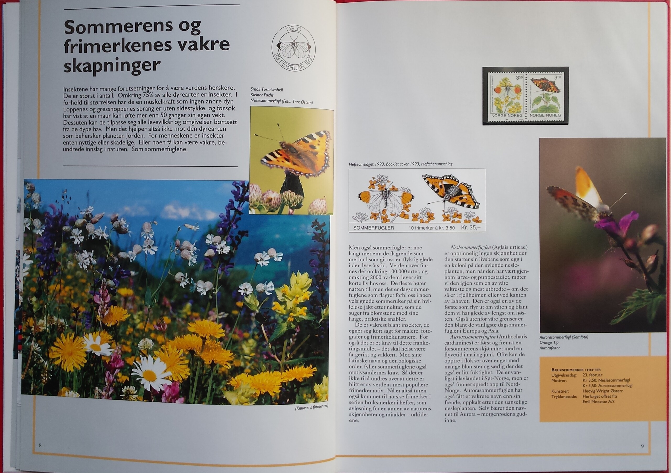 Norvegija, 1993 m. pašto ženklų kolekcija (MiNr 1114-1142) Norvegija, 1993 m. pašto ženklų kolekcija (MiNr 1114-1142)