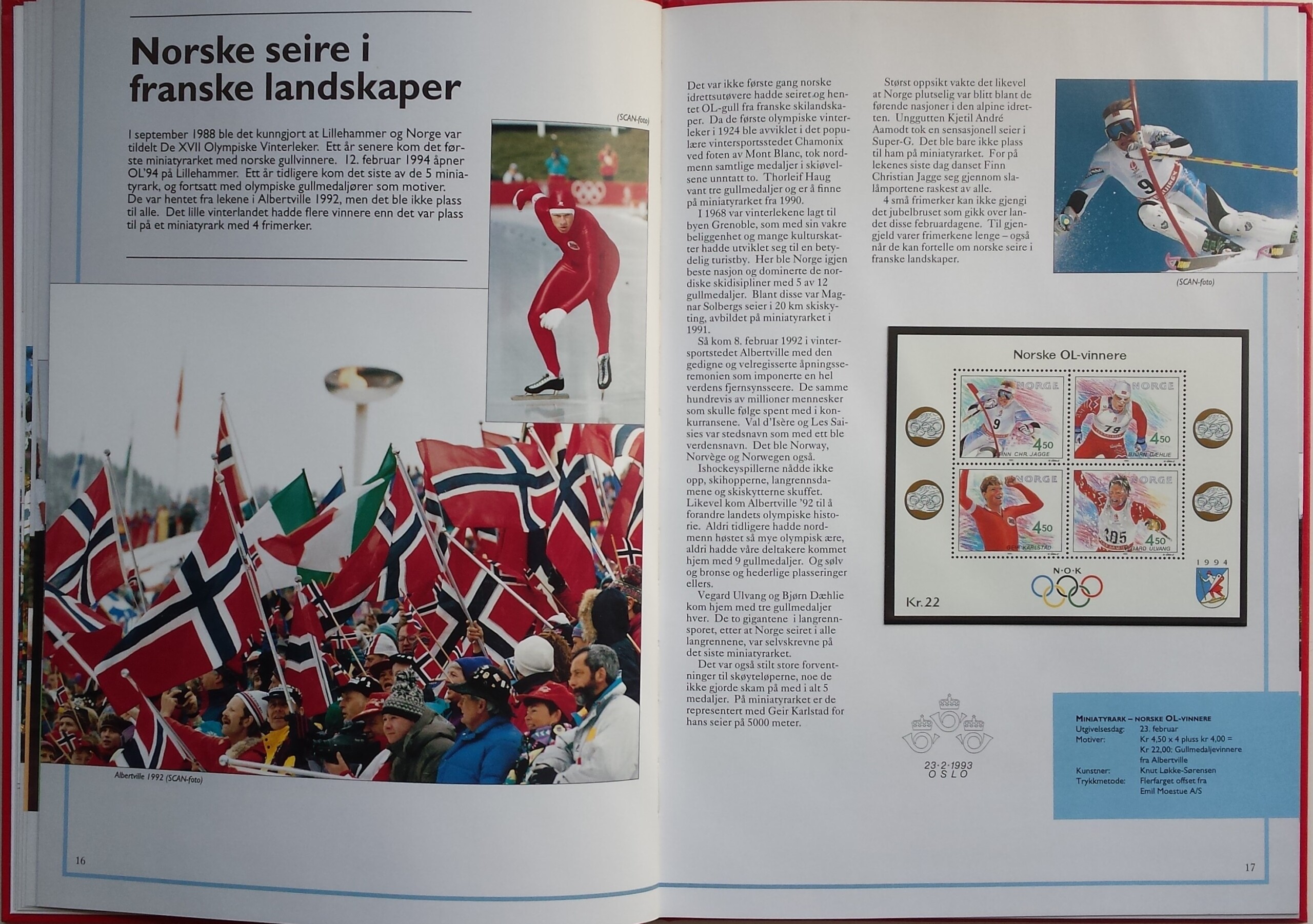 Norvegija, 1993 m. pašto ženklų kolekcija (MiNr 1114-1142) Norvegija, 1993 m. pašto ženklų kolekcija (MiNr 1114-1142)