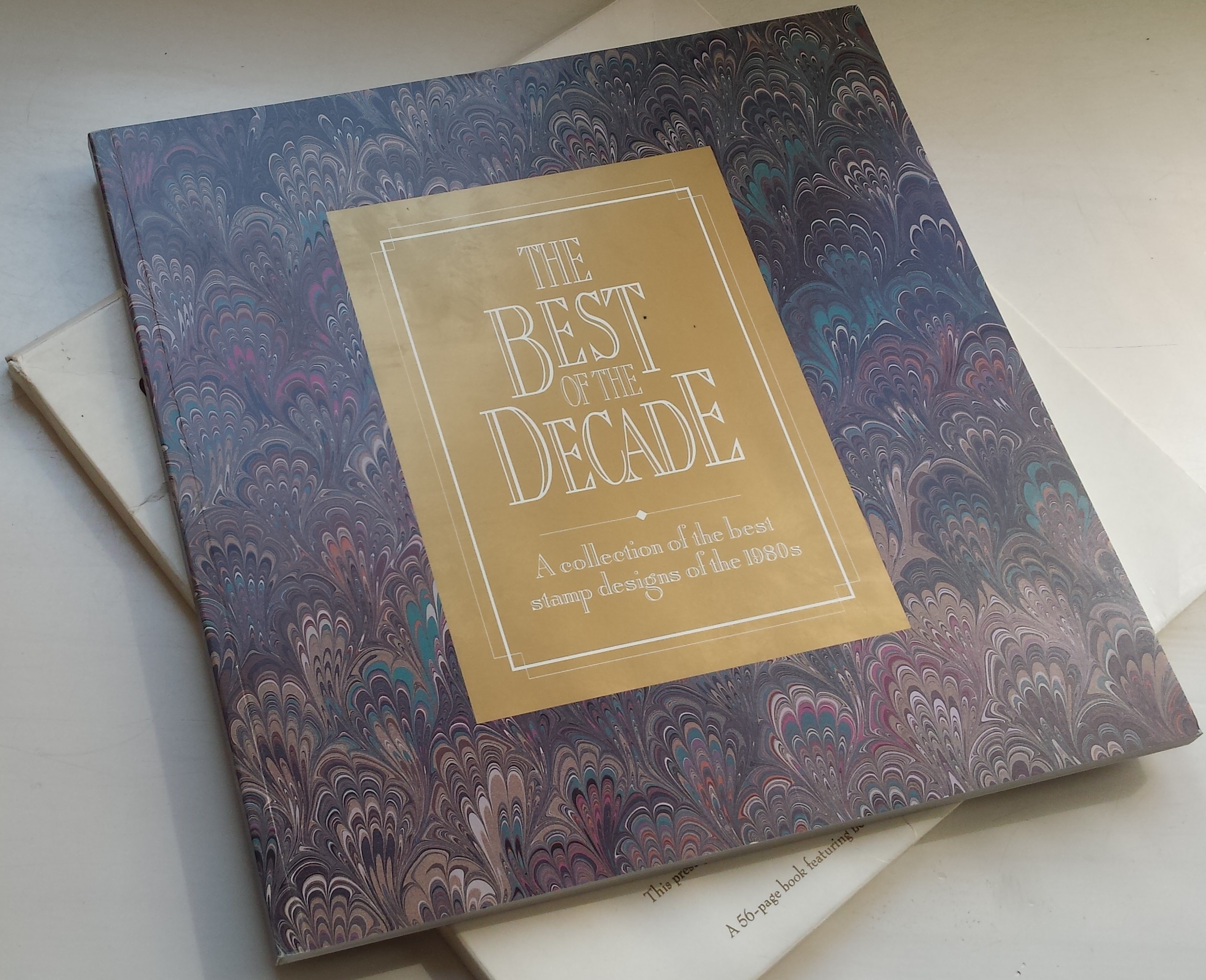 JAV 1980-1989 m. pašto ženklų rinkinio knyga