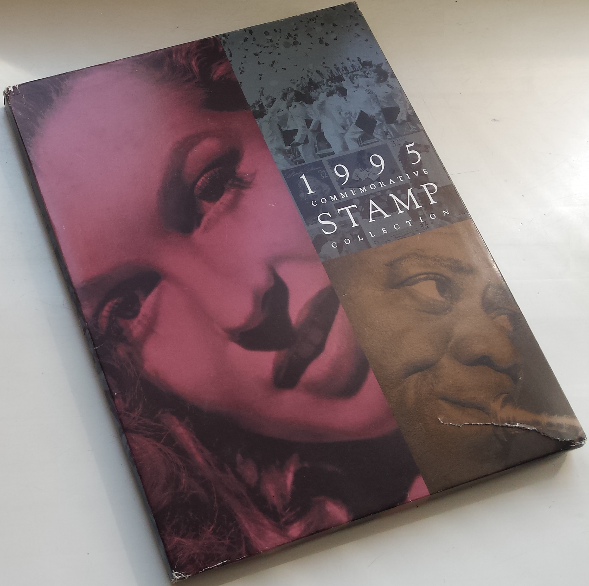 JAV, 1995 m. pašto ženklų rinkinio knyga