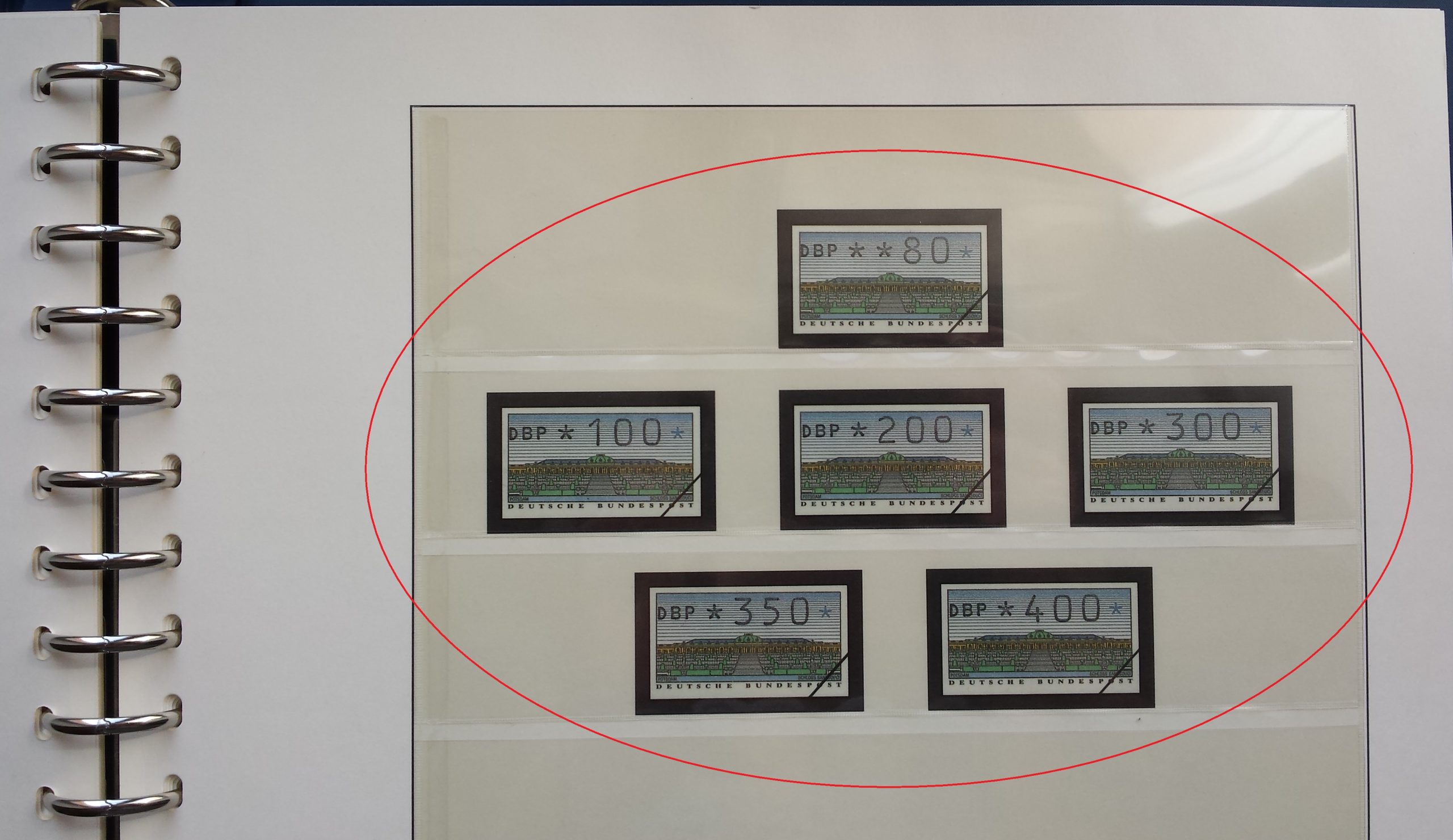 Vokietijos (VFR) 1992-1996 metų pašto ženklų kolekcija Lindner albume MNH** Vokietijos (VFR) 1992-1996 metų pašto ženklų kolekcija Lindner albume MNH**