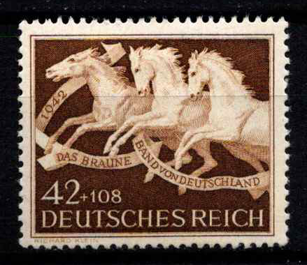 Vokietijos Reichas, MiNr 815 MLH*