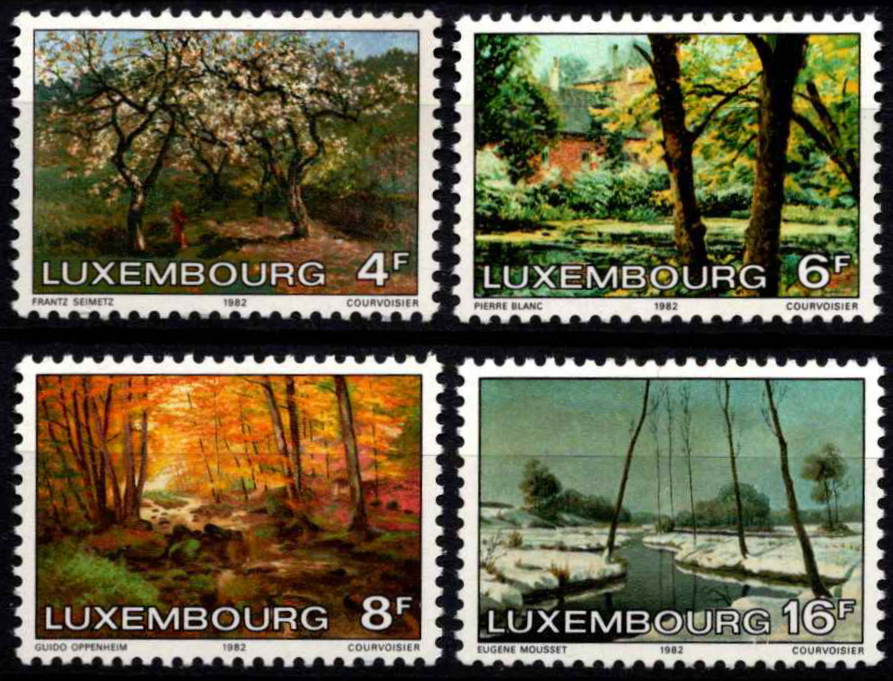 Liuksemburgas, pilna serija, MiNr 1046-1049 MNH**
