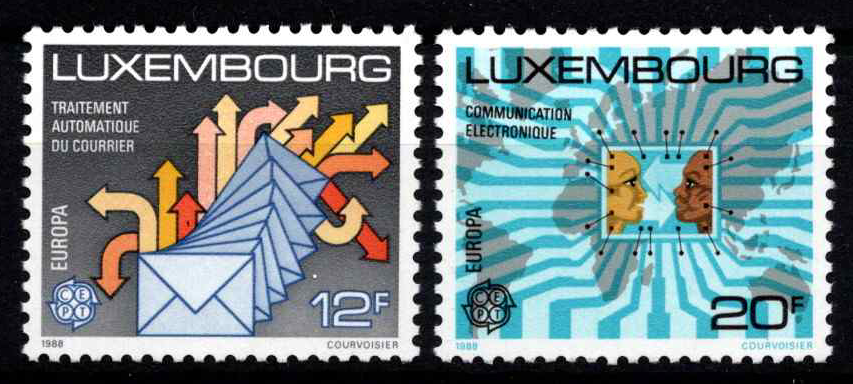 Liuksemburgas, pilna serija, MiNr 1199-1200 MNH**