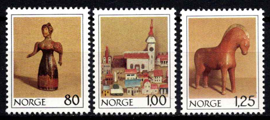Norvegija, pilna serija, MiNr 787-789 MNH**