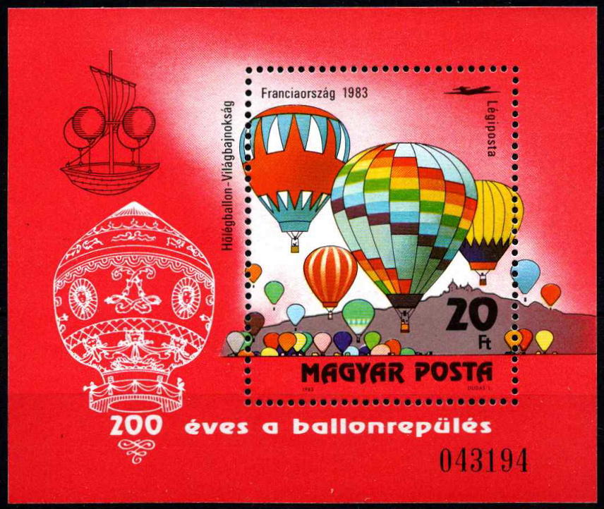 Vengrija, blokas Nr. 162 A, MiNr 3607 MNH**