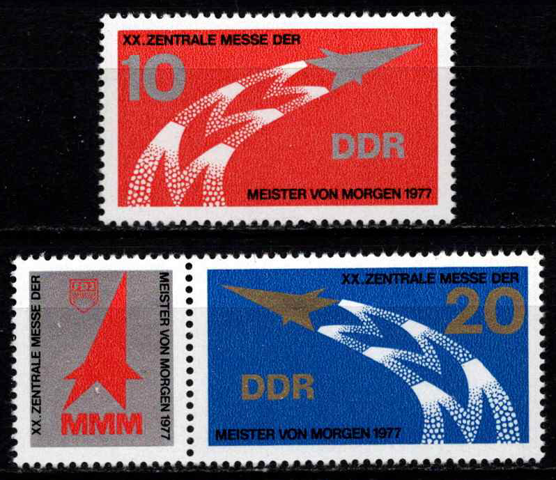 Vokietijos Demokratinė Respublika (VDR), pilna serija, MiNr 2268-2269 MNH**