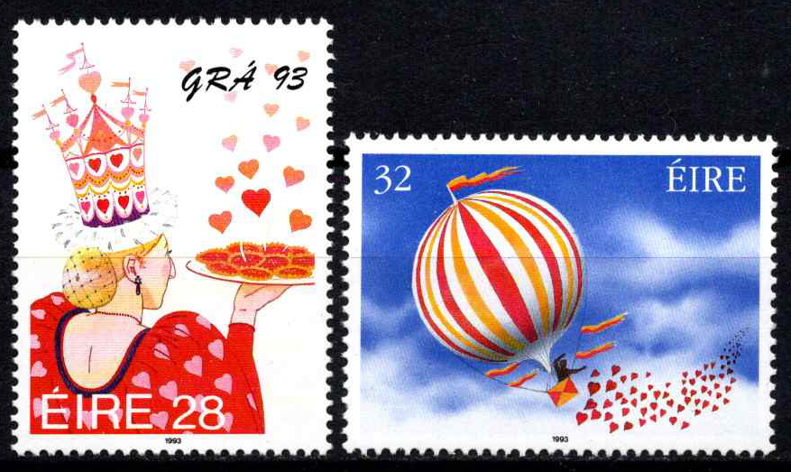 Airija, pilna serija, MiNr 815-816 MNH**