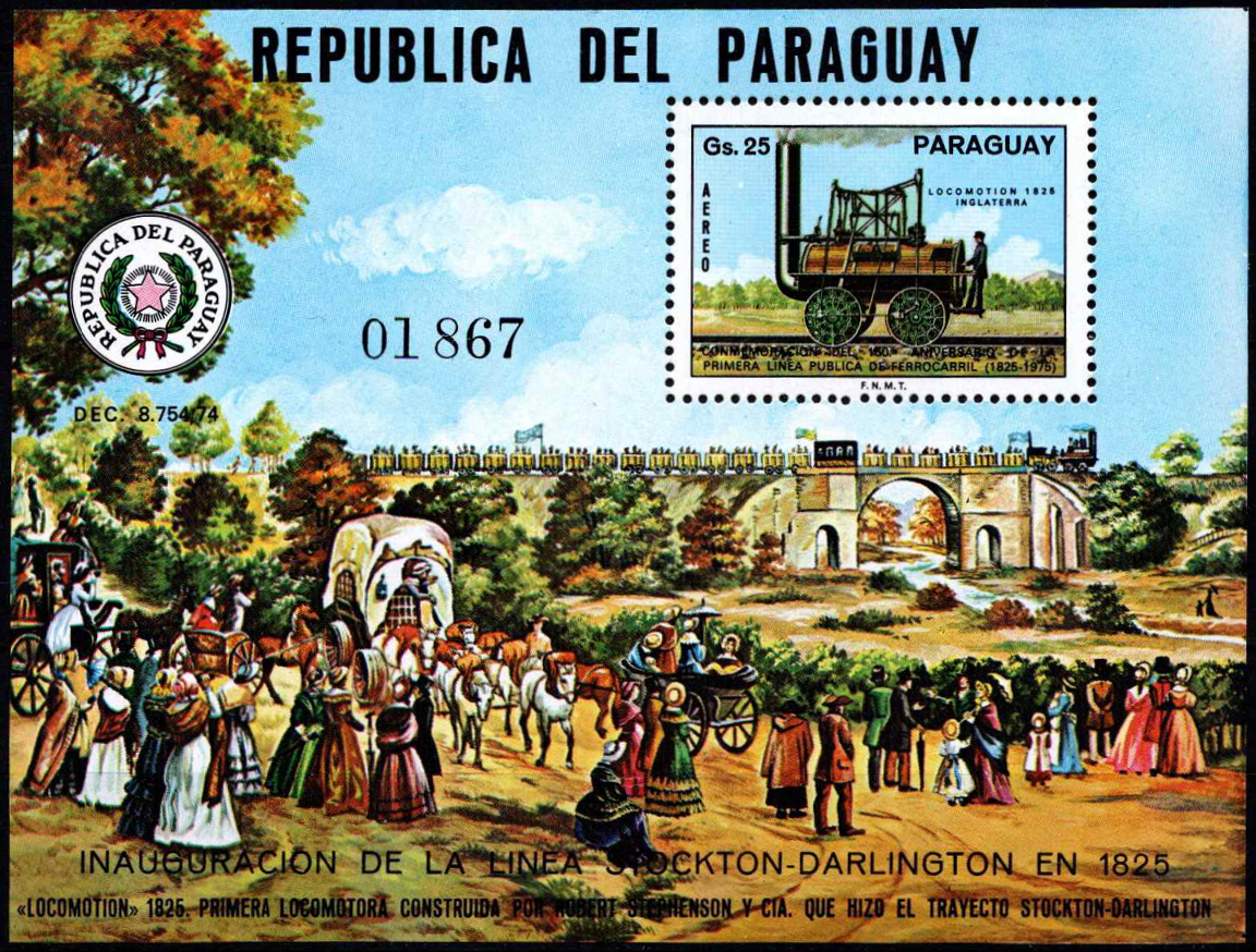 Paragvajus, blokas Nr. 271, MiNr 1645 MNH**