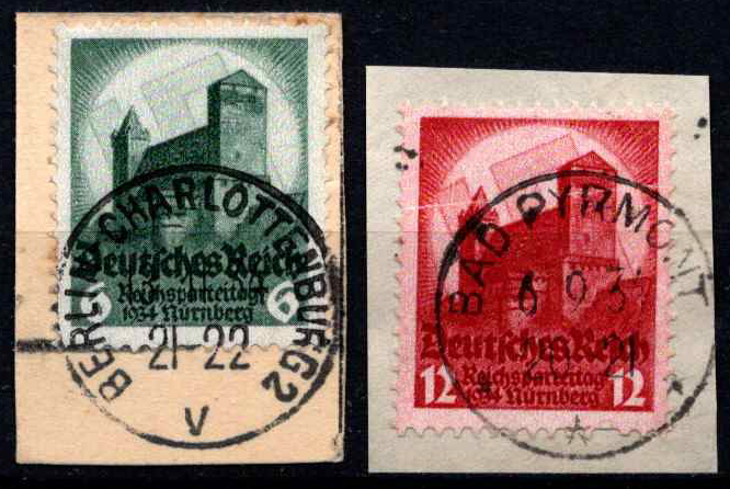 Vokietijos Reichas, pilna serija, MiNr 546-547 Used (O)