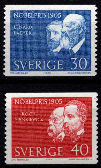 Švedija, pilna serija, MiNr 542-543 (A) MNH**